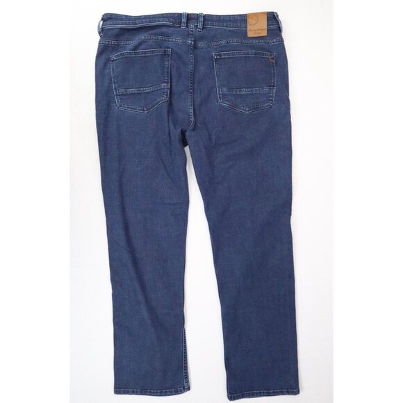 Tommy Bahama Straight Stretch Jeans Men's Size 38x32 Dark Wash Tencel - Picture 3 of 10